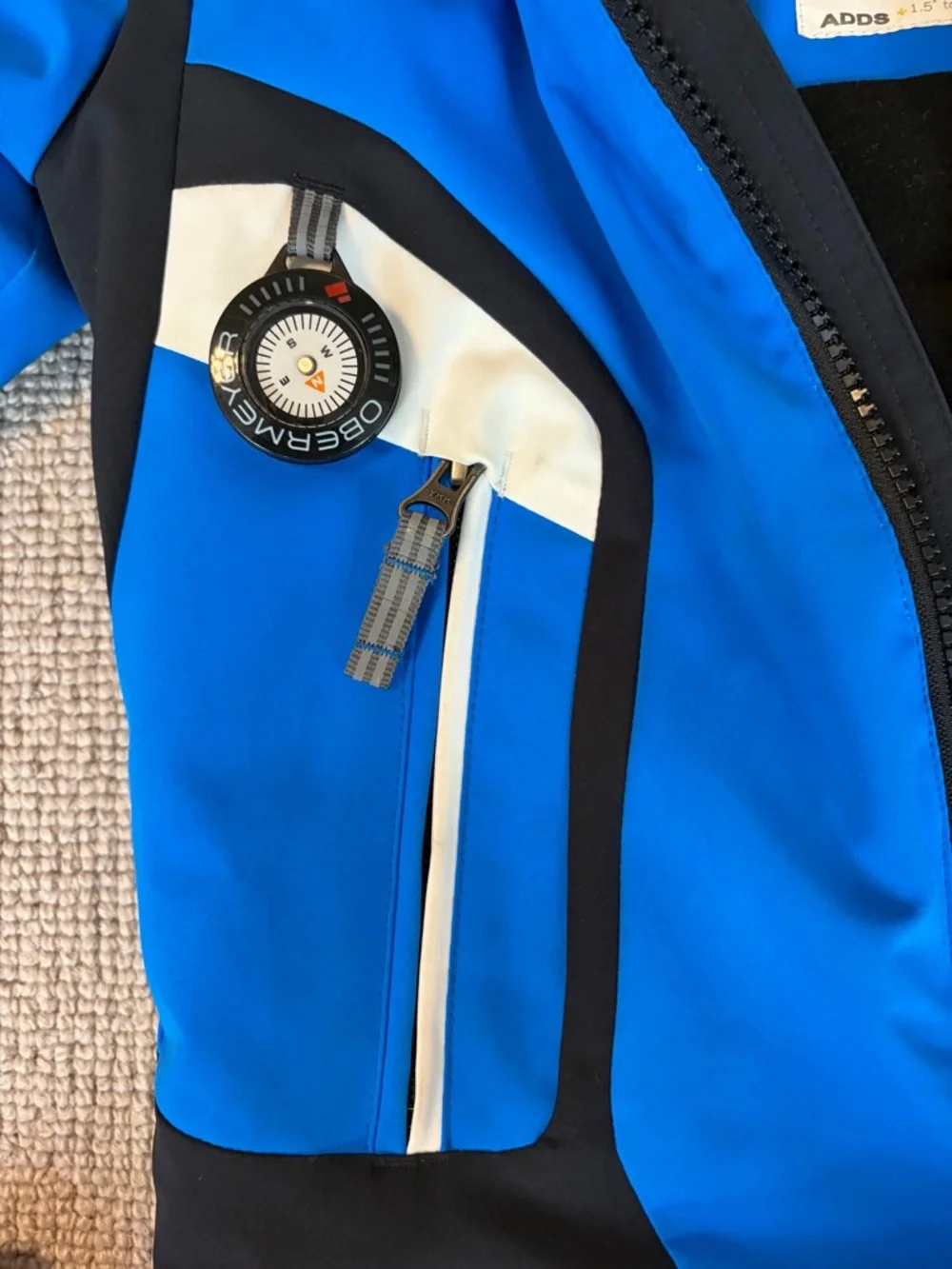 Obermeyer Kids Blue Insulated Ski Jacket (Size 5) - Picture 4 of 13